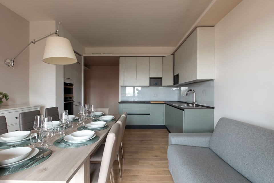 Apartment | Private kitchen | Espresso maker, electric kettle