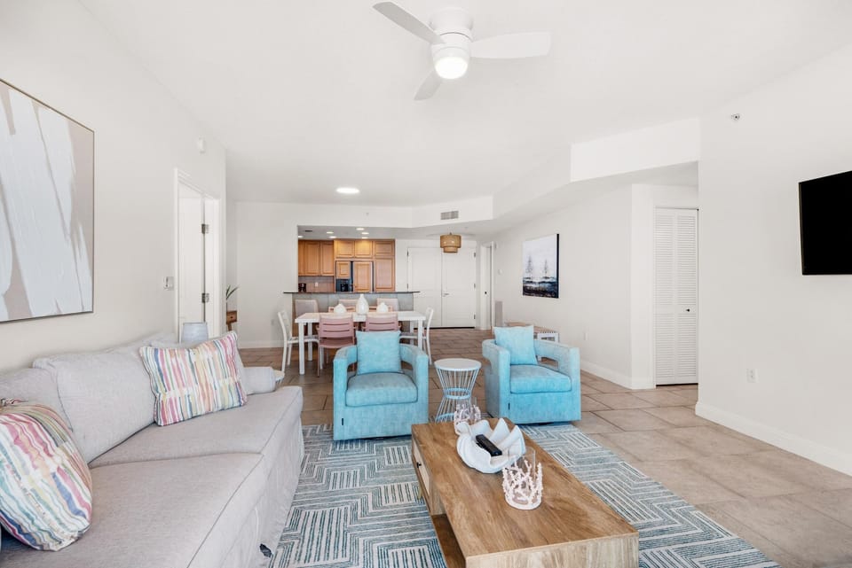 Apartment, Multiple Beds (Portofino Island Resort 2-1902) | Living area | TV