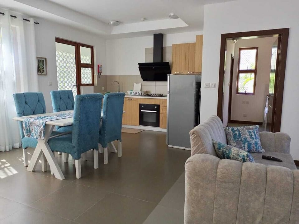 Family Apartment | Living area | 24-inch Smart TV with digital channels