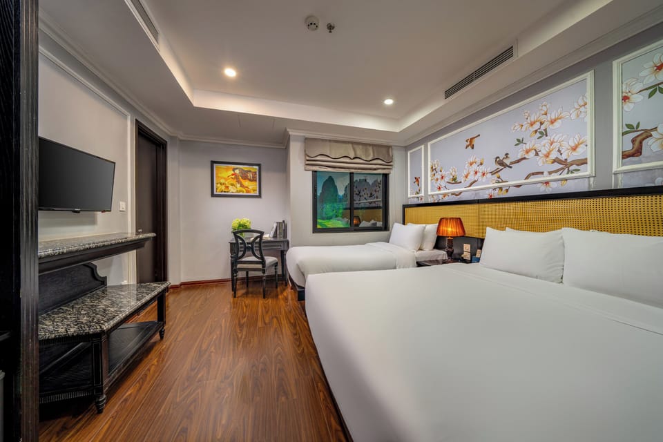 Family Triple Room | Premium bedding, memory foam beds, minibar, in-room safe