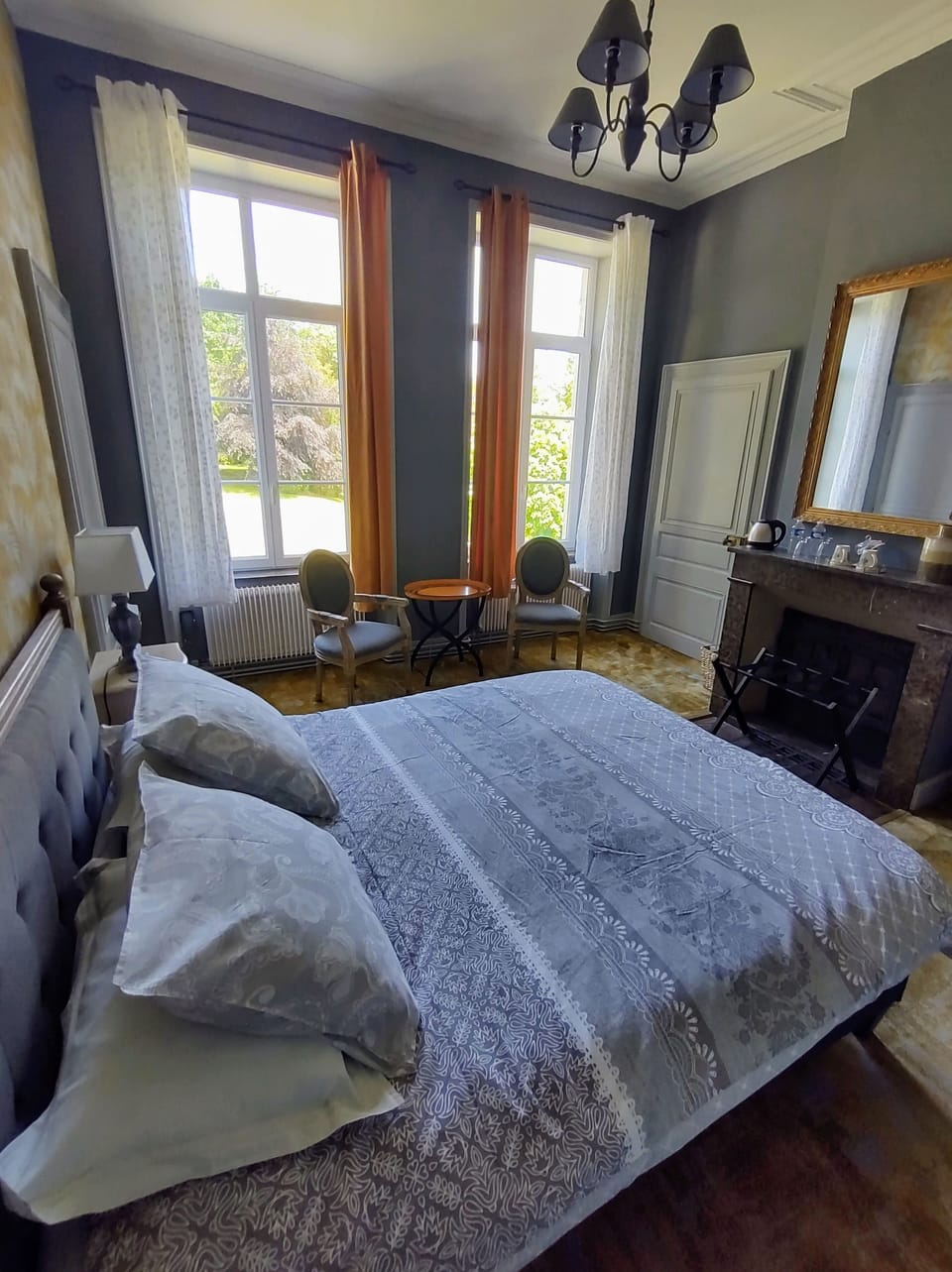 Deluxe Double Room, 1 Queen Bed, Private Bathroom, Garden View | Blackout drapes, soundproofing, iron/ironing board, free WiFi