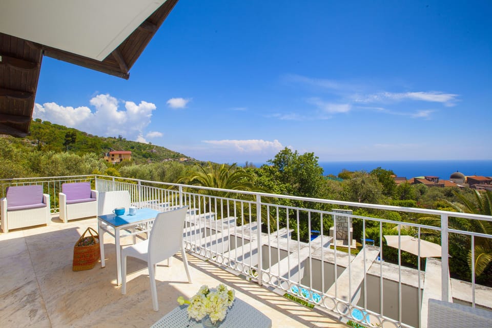 Exclusive Villa, Private Pool, Sea View | Terrace/patio