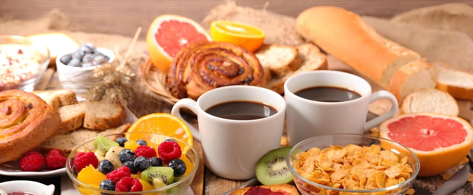 Daily continental breakfast for a fee