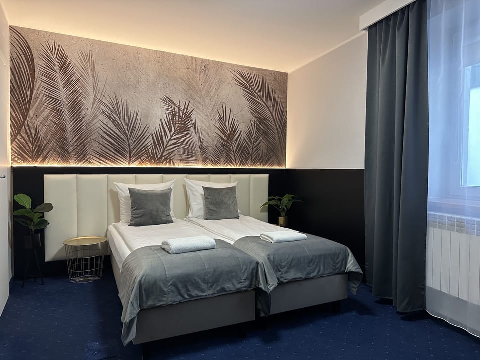 Deluxe Double or Twin Room | Hypo-allergenic bedding available, desk, laptop workspace