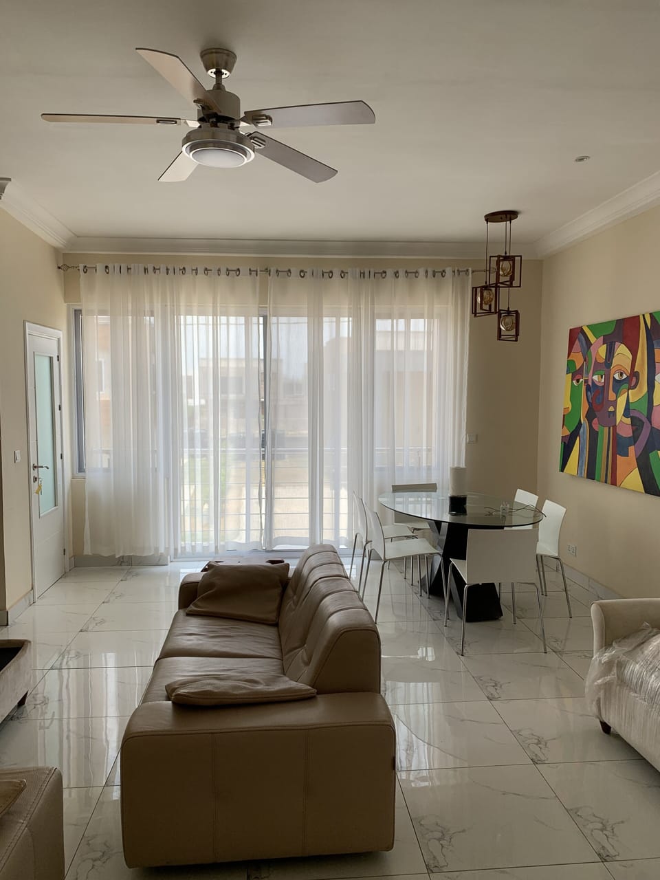 Apartment, 2 Bedrooms, Non Smoking, Private Bathroom | Living area | Flat-screen TV