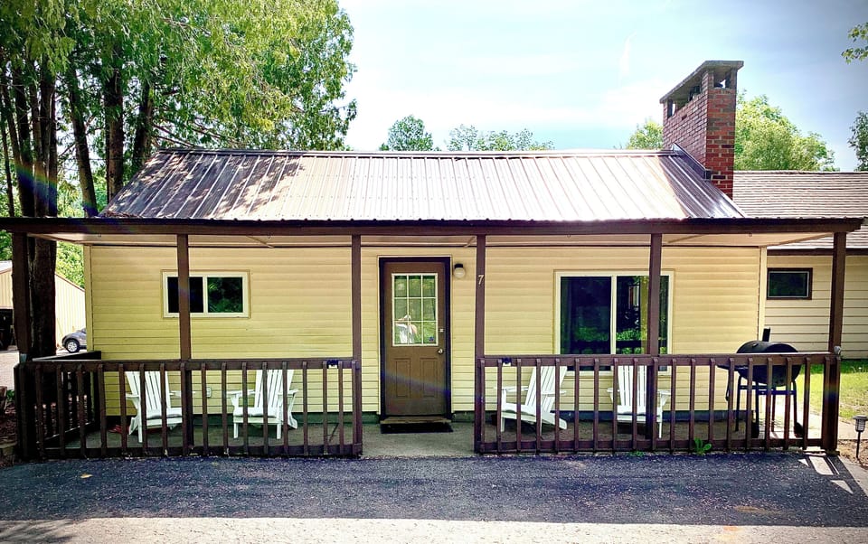 Deluxe Cabin | Terrace/patio