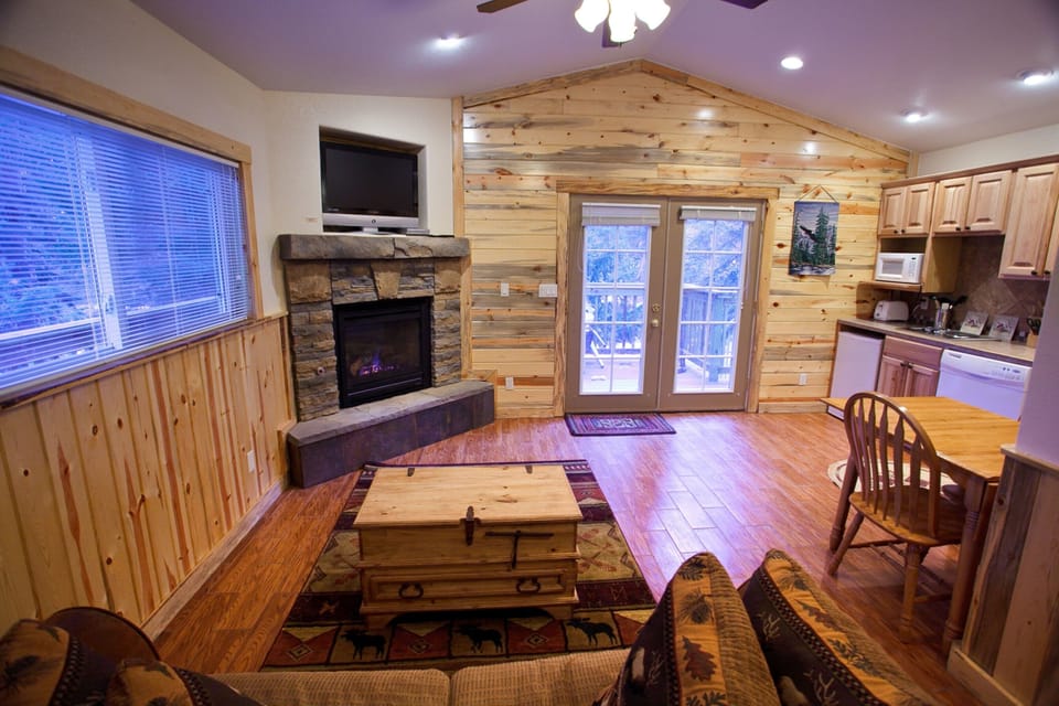 Riverfront Cottage | Premium bedding, pillowtop beds, individually decorated