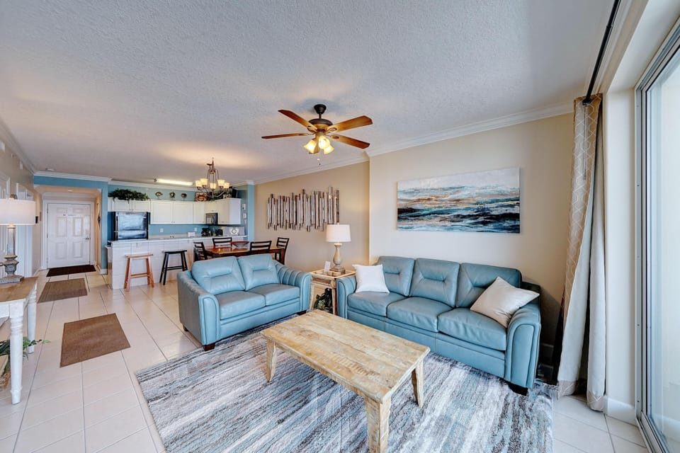 Condo, Multiple Beds (Ocean Villa 1104) | Living area | TV