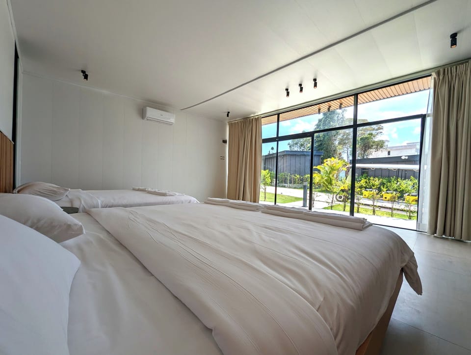 Family Room | Egyptian cotton sheets, premium bedding, individually decorated