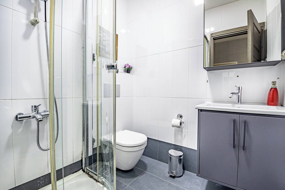Room, 1 Bedroom, Terrace, City View | Bathroom