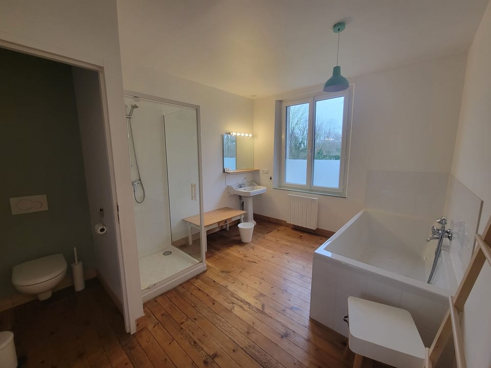 Family Suite, Private Bathroom, Garden View (La Sucrerie - Sugar & Co) | Bathroom | Towels, soap, toilet paper