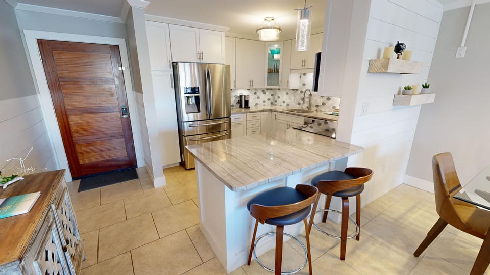 Condo, 2 Bedrooms | Private kitchen | Coffee/tea maker, fridge, oven, toaster