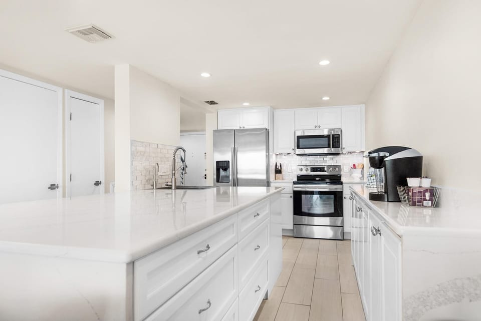 Condo, 1 King Bed with Sofa bed (Santa Rosa Dunes 425) | Private kitchen | Oven, toaster, paper towels