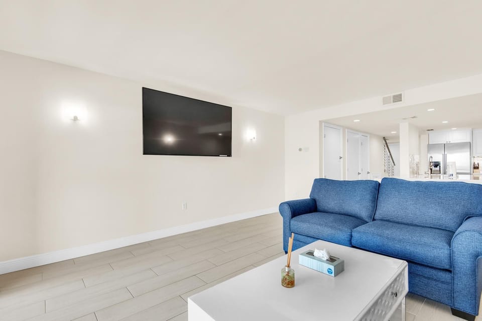 Condo, 1 King Bed with Sofa bed (Santa Rosa Dunes 425) | Living area | TV