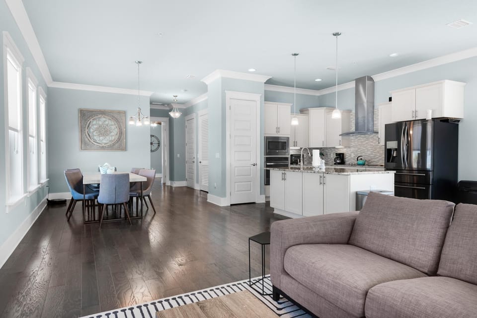 House, Multiple Beds (Blue Skye) | Living area | TV