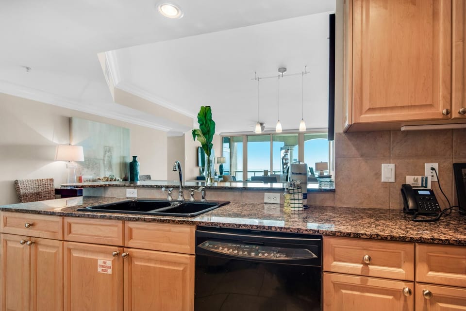 Condo, Multiple Beds (Portofino Island Resort 5-1002) | Private kitchen | Oven, toaster, paper towels