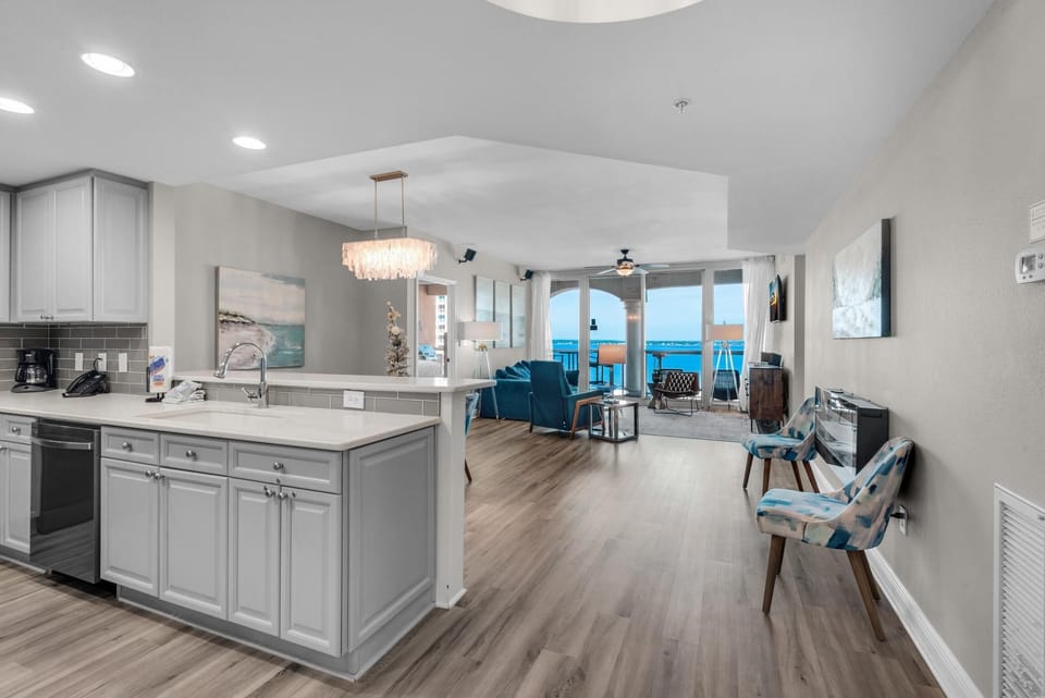 Condo, Multiple Beds (Portofino Island Resort 3-1206) | Private kitchen | Oven, toaster, paper towels