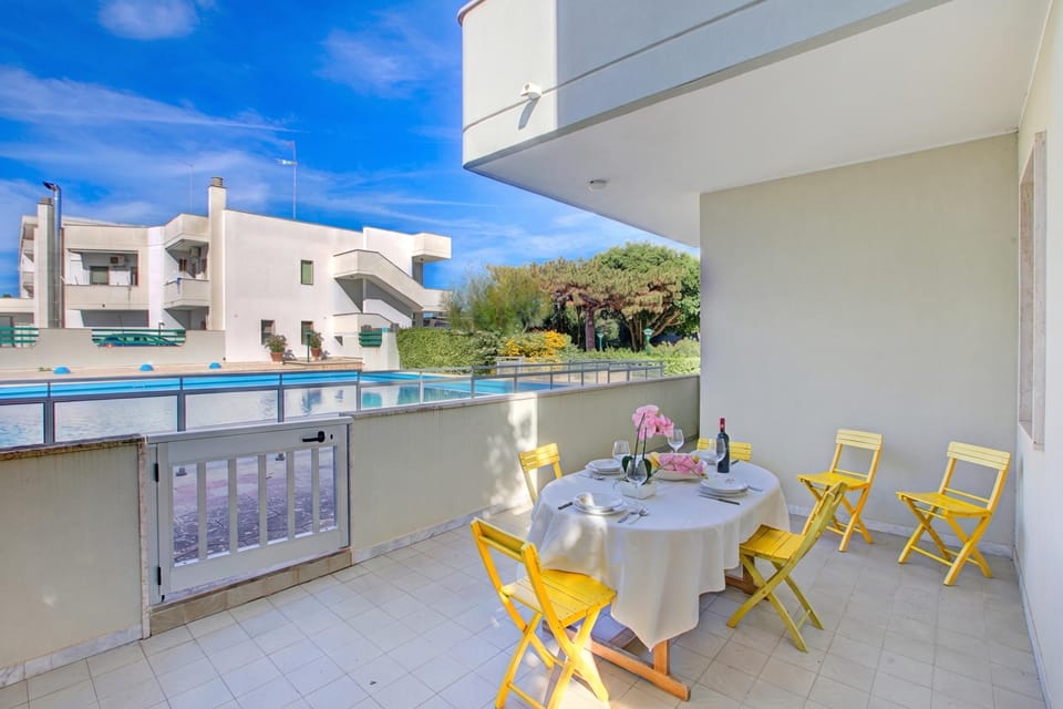 Standard Apartment, 2 Bedrooms (Residence Thalassa With Pool) | Outdoor dining