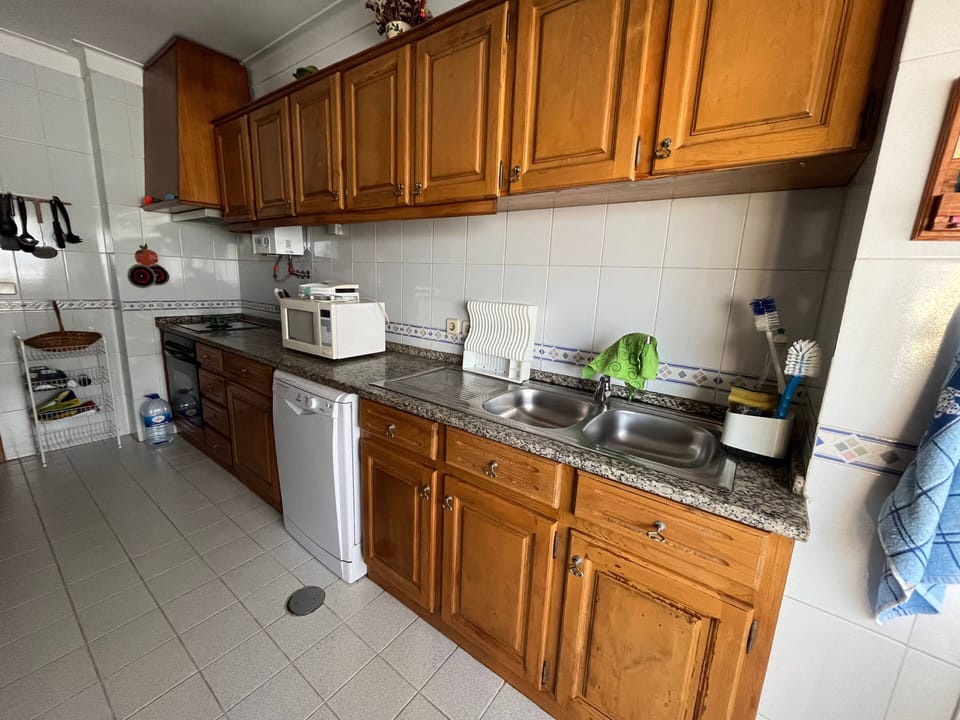 Apartment | Private kitchen | Full-size fridge, microwave, oven, stovetop
