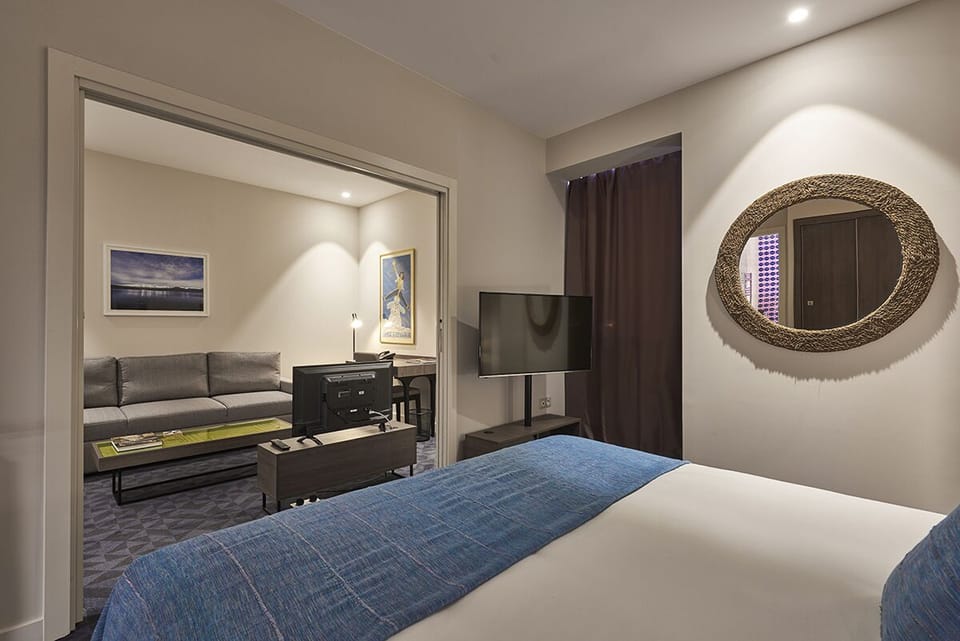 Premium bedding, minibar, in-room safe, desk