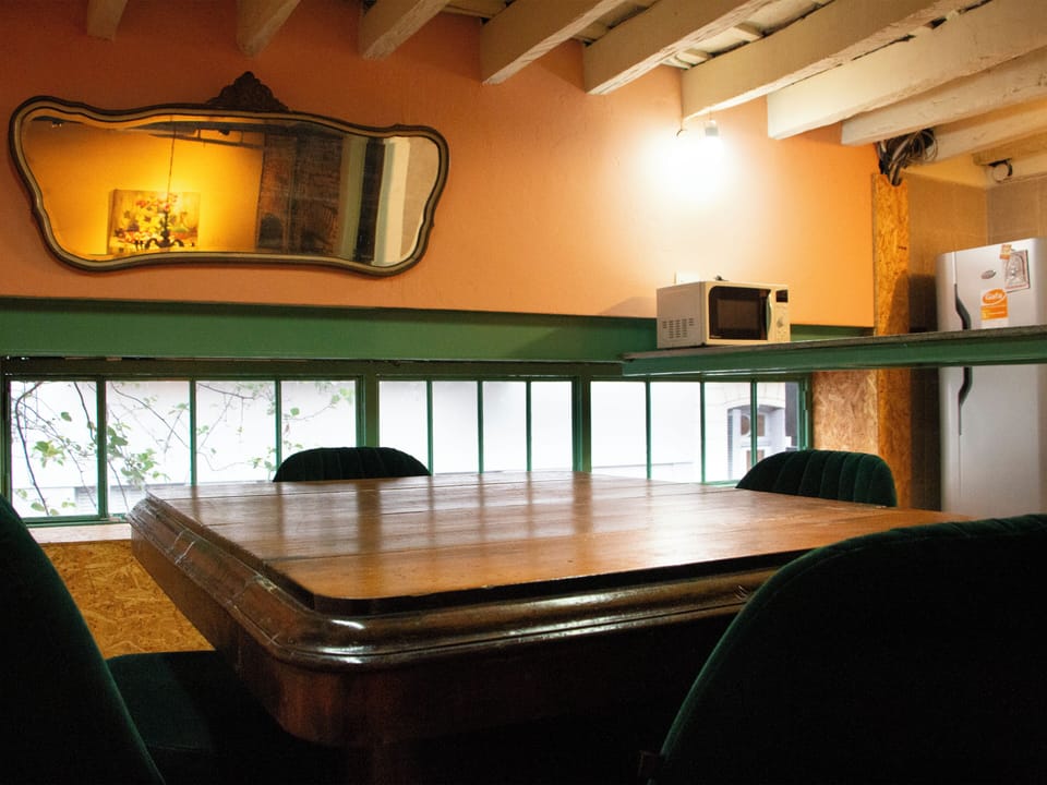 Classic Apartment | Living area | 32-inch LCD TV with cable channels, heated floors