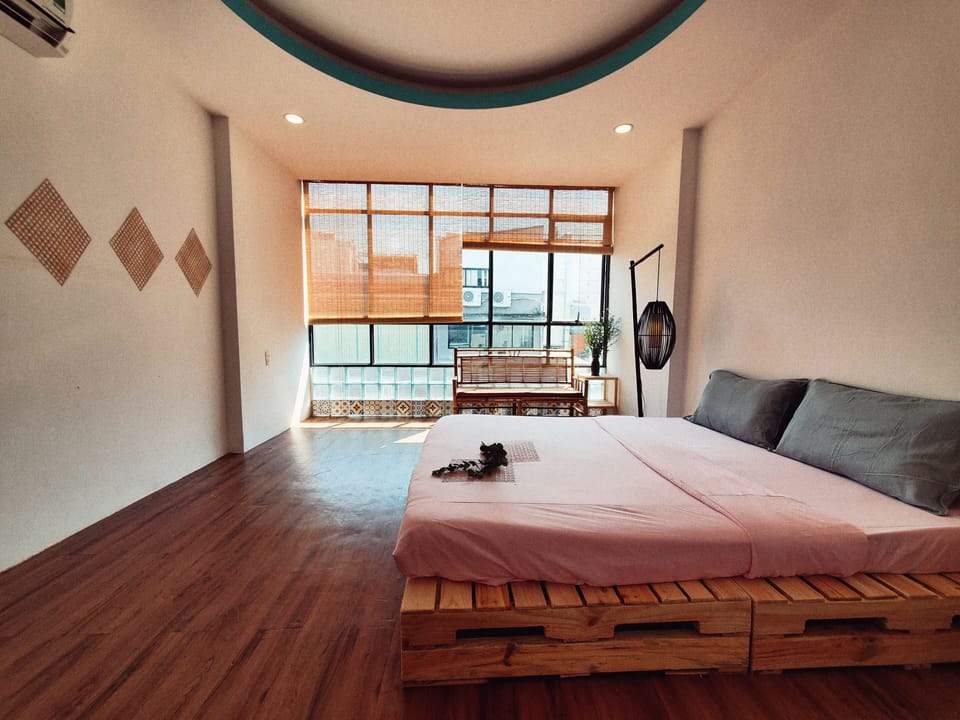Elite Double Room | Premium bedding, desk, laptop workspace, blackout drapes