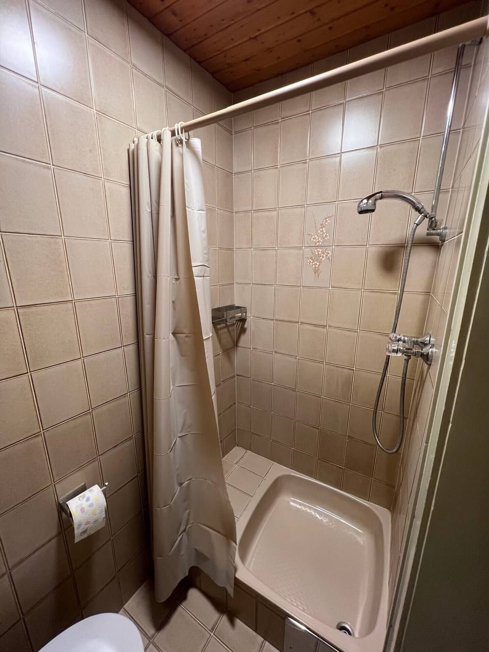 Apartment, 1 Double Bed | Bathroom | Shower, hair dryer, towels