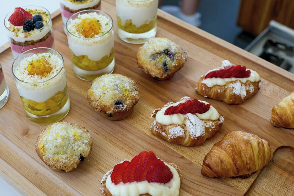 Daily cooked-to-order breakfast for a fee