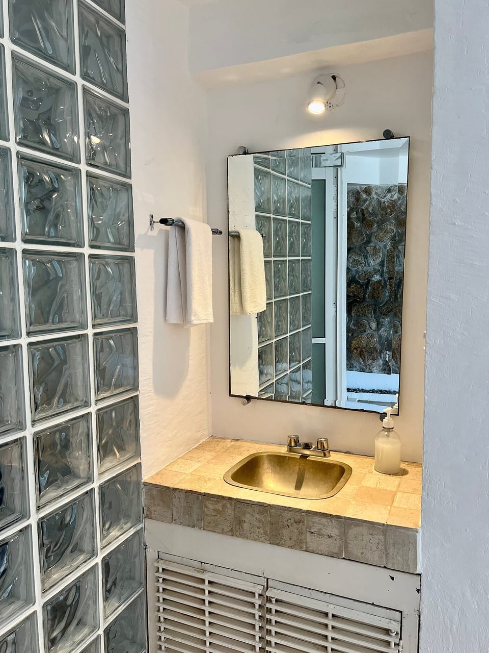 Apartment | Bathroom | Shower, towels, soap, shampoo