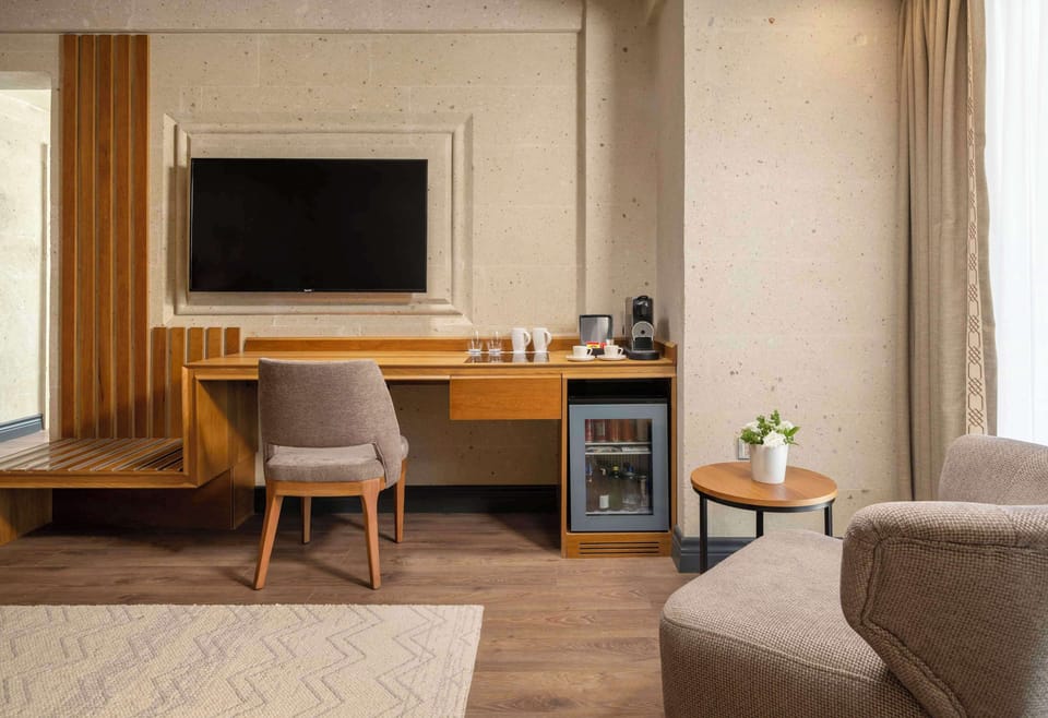 Premium bedding, memory foam beds, minibar, in-room safe