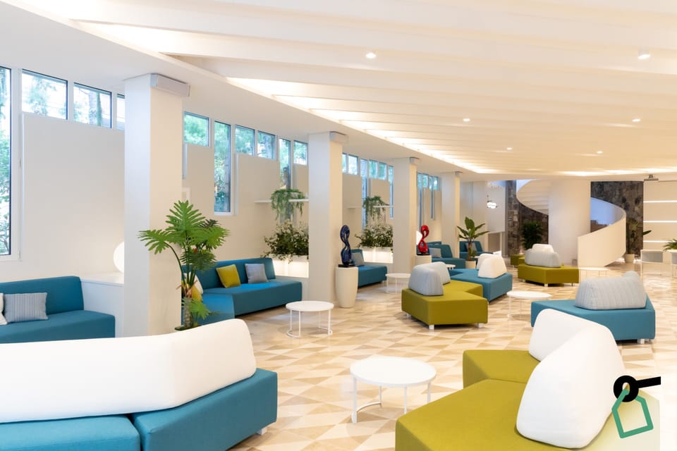Lobby sitting area