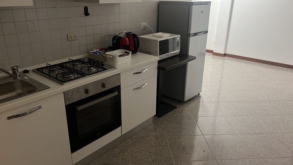 Shared fridge, microwave, electric kettle