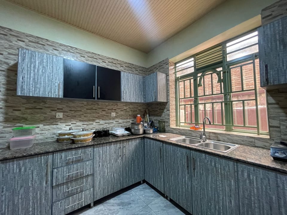 Apartment | Private kitchen | Fridge, microwave, stovetop, electric kettle