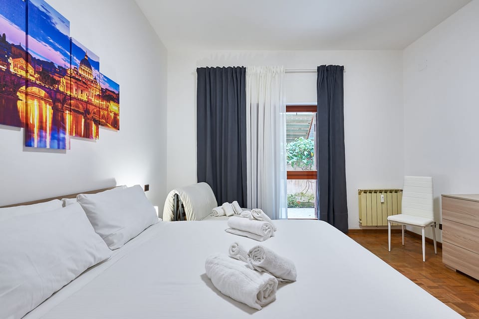 Family House, Garden View | In-room safe, blackout drapes, soundproofing, iron/ironing board