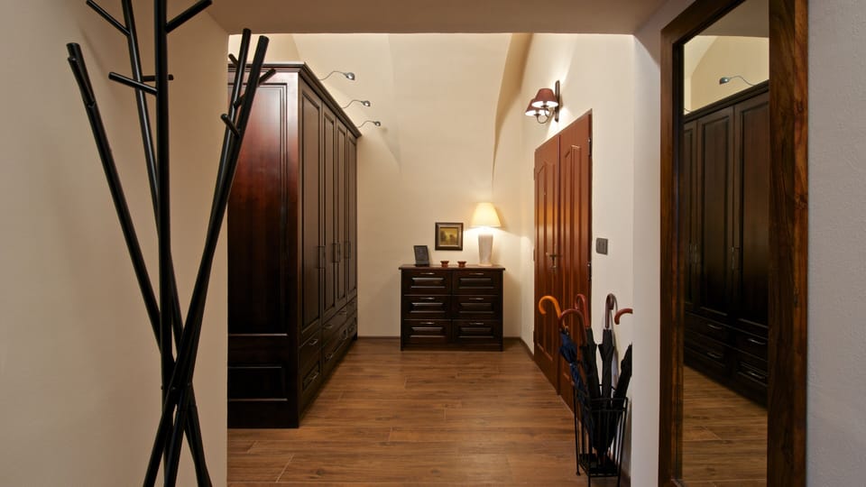 Grand Apartment, 2 Bedrooms | Living room | 55-inch Smart TV with satellite channels, Netflix, DVD player