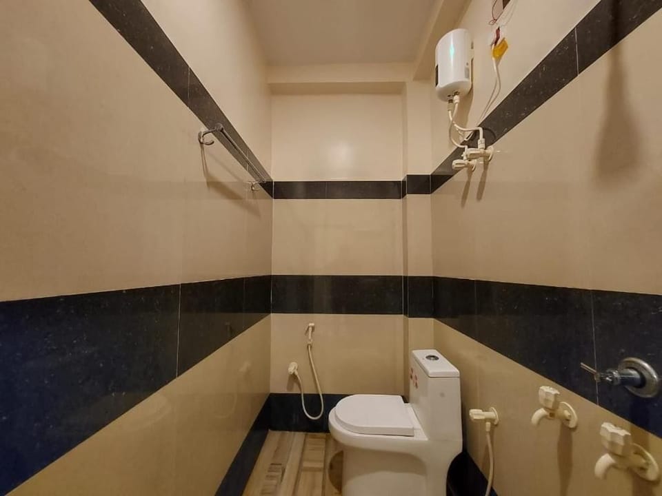 Deluxe Double Room | Bathroom | Shower, free toiletries, towels, soap