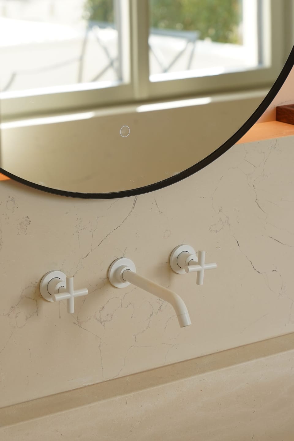 Rainfall showerhead, hair dryer, bathrobes, slippers