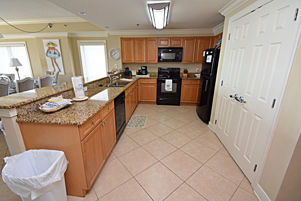 Condo, Multiple Beds, Pool Access (Escapes To The Shores 605) | Private kitchen | Coffee/tea maker