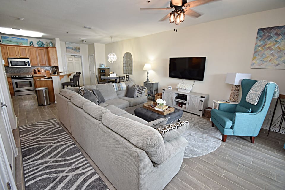 Condo, Multiple Beds, Balcony (Navy Cove Harbor 2202) | Living area