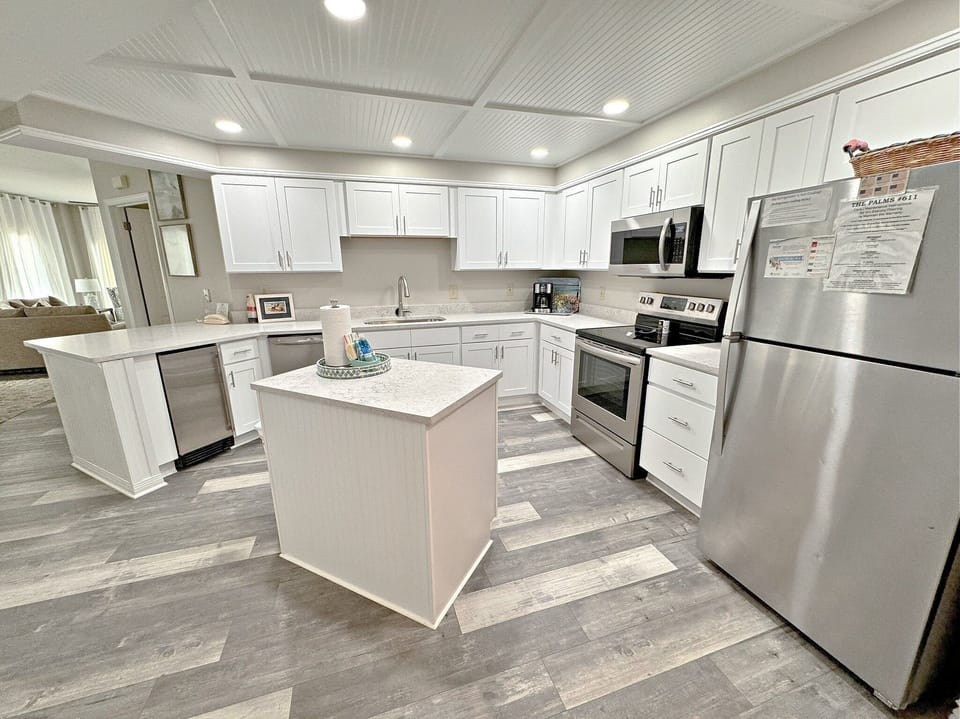 Condo, Multiple Beds, Pool Access (The Palms 611) | Private kitchen | Coffee/tea maker