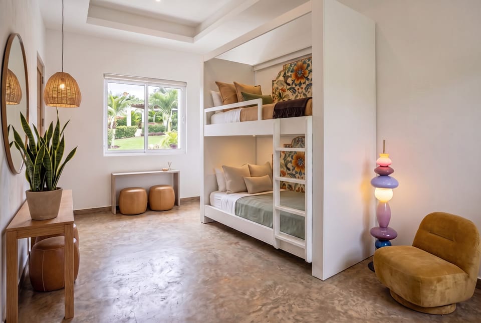 Family Suite, 2 Bedrooms, Terrace, Ocean View | Pillowtop beds, laptop workspace, soundproofing, WiFi (free)