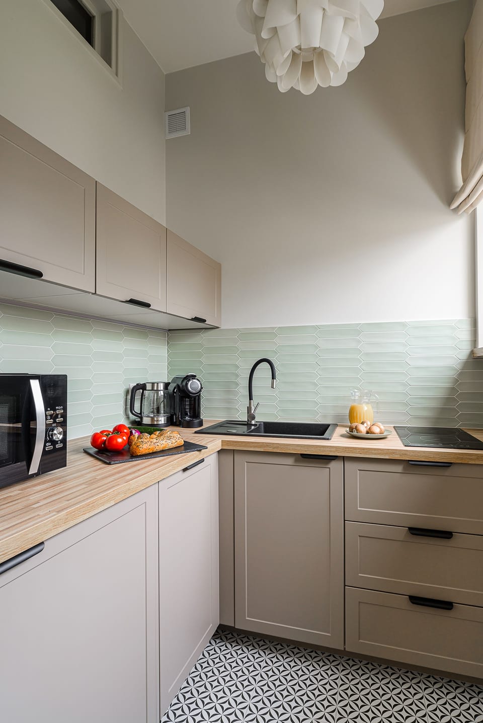 Apartment | Private kitchen | Mini-fridge, microwave, stovetop, dishwasher