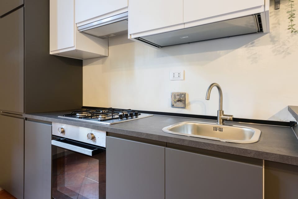 Comfort Apartment | Private kitchen | Fridge, oven, stovetop, dishwasher