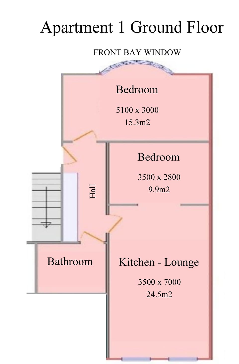 Apartment | Living area | Flat-screen TV