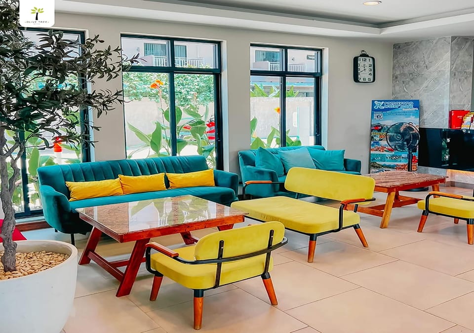 Lobby sitting area