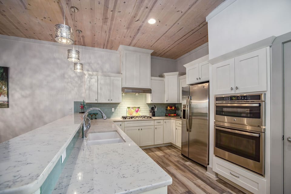 Condo, Multiple Beds, Patio (Marina Del Bell) | Private kitchen | Dining table