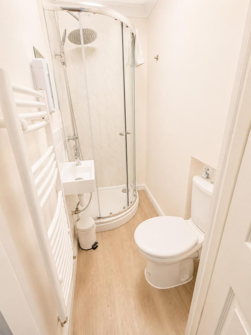 Royal Double Room | Bathroom | Shower, rainfall showerhead, hair dryer (on request), soap