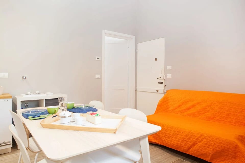 Apartment | Private kitchen | Full-size fridge, microwave, oven, stovetop