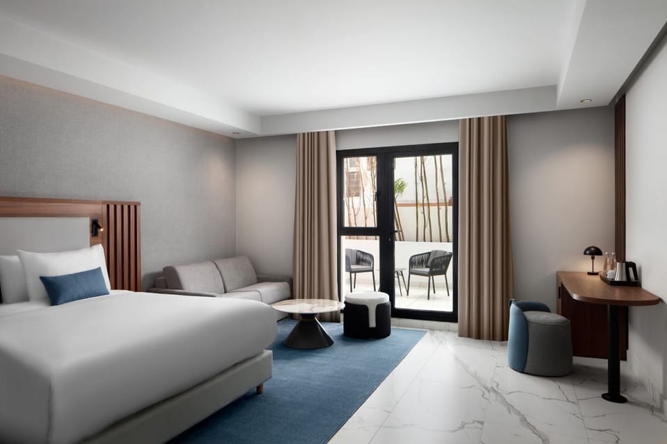 Premium Room, 1 King Bed, Terrace | 1 bedroom, premium bedding, minibar, in-room safe