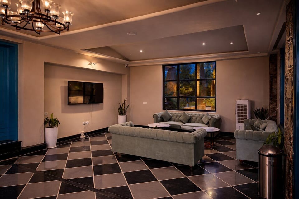 Lobby sitting area